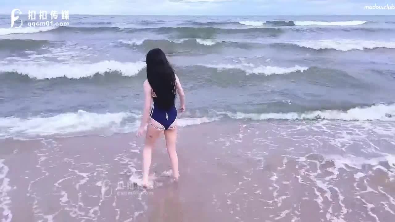 FSOG034 死库妹妹海边激情