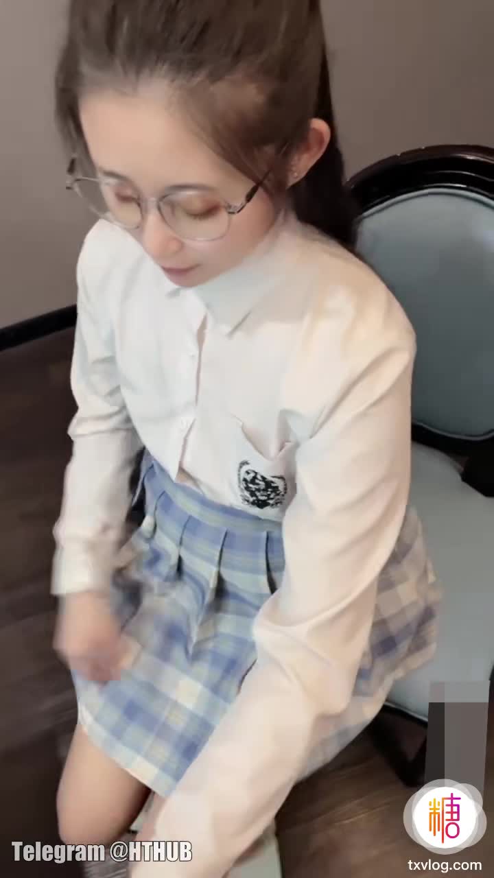 后入JK眼镜少女 #国产