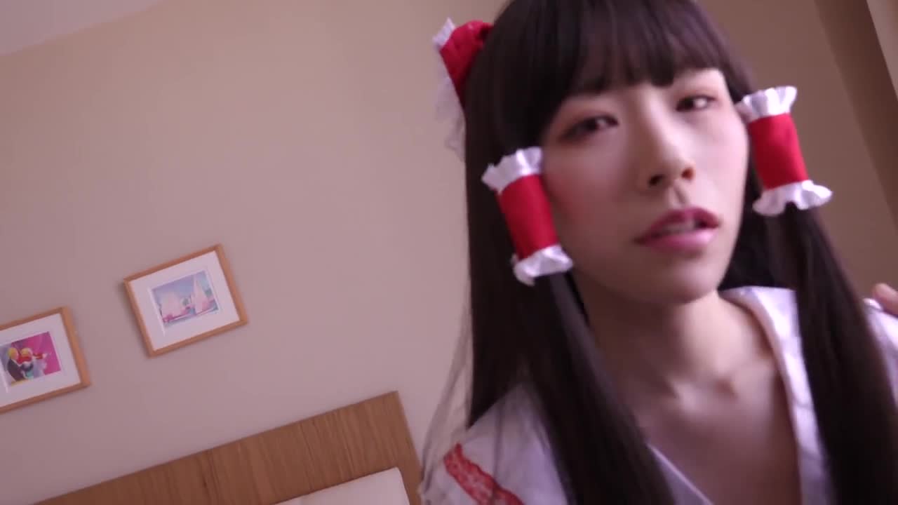 SCOH-115 【中出】制作精挑细选的美少女角色扮演，让我的孩子怀孕！ [Expo Reimu] 澪真白 - 真白美生