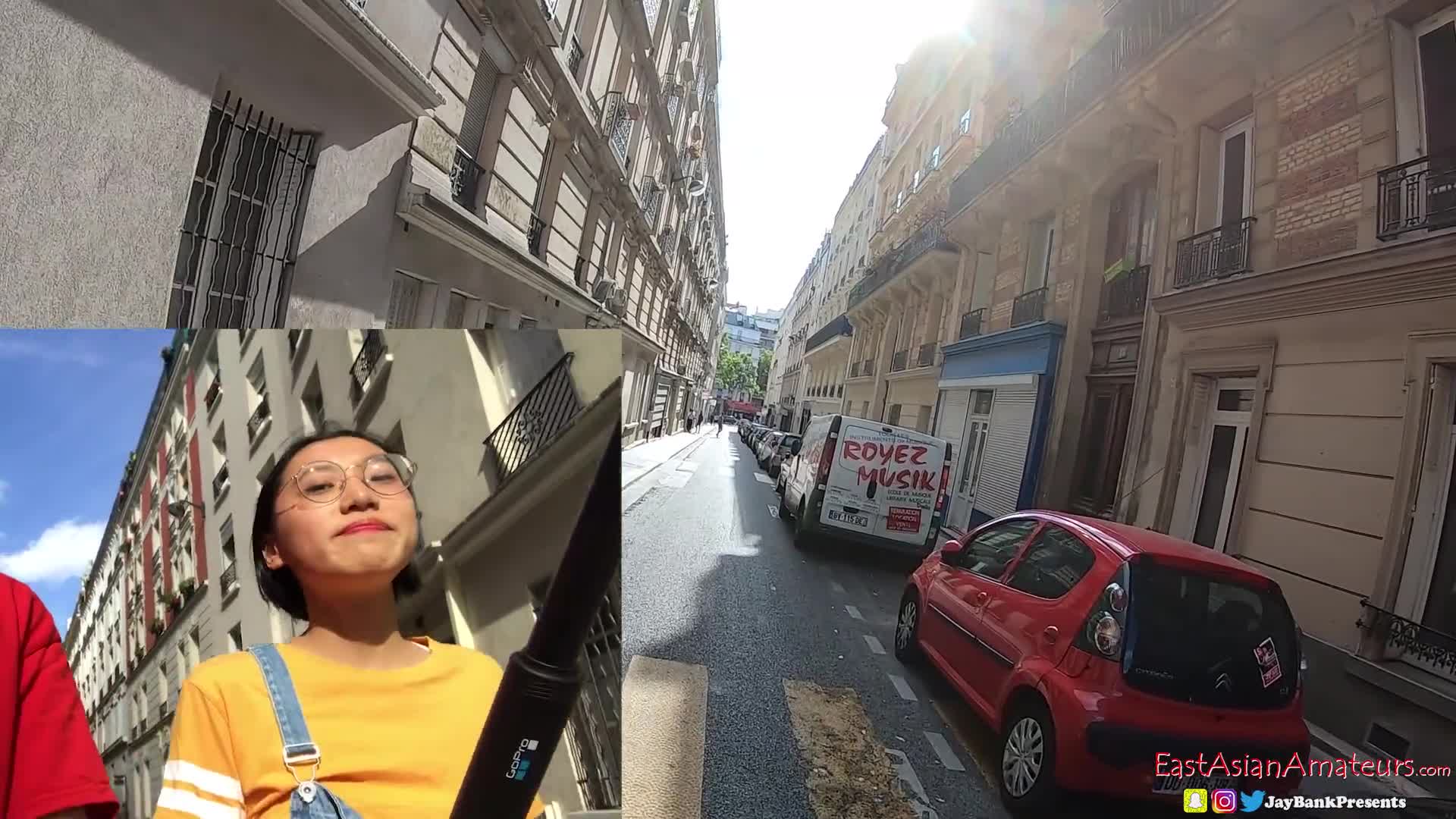 Chinese Asian June Liu Creampie - SpicyGum Fucks American Guy in Paris x Jay Bank Presents